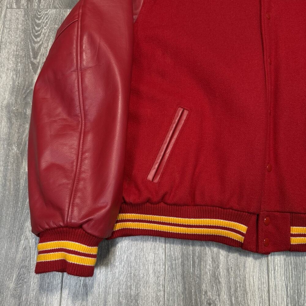 Penn Hills Football Aaron Donald High School Wool Varsity Jacket Size 2XL - Picture 3 of 10